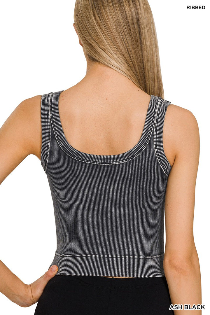 Michelle Washed Ribbed Tanks