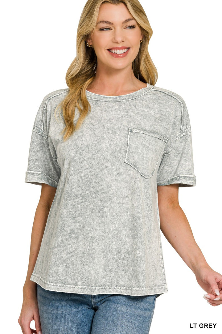 Mineral Washed Tee
