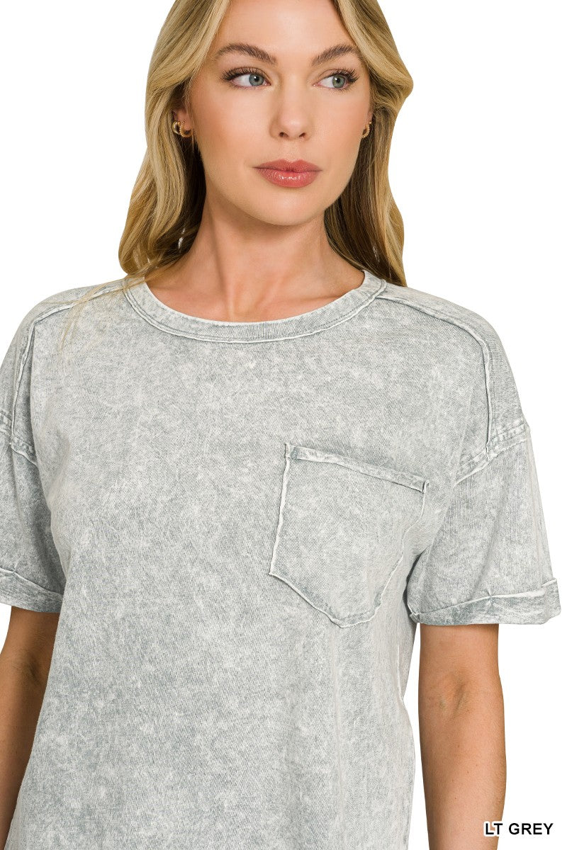Mineral Washed Tee