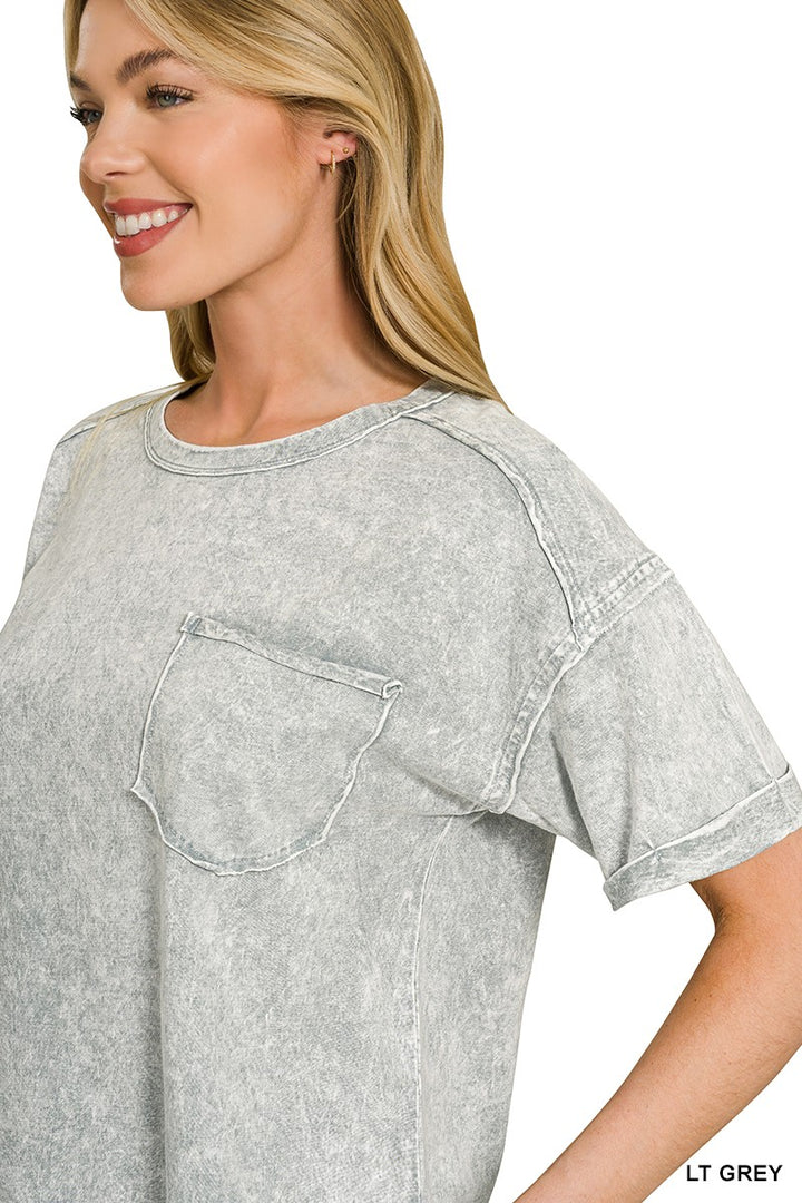 Mineral Washed Tee