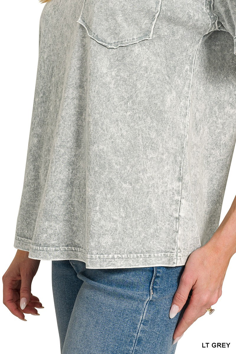 Mineral Washed Tee
