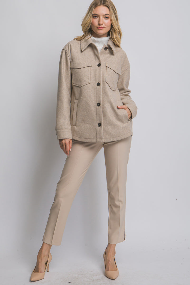 Ella Button Up Shacket