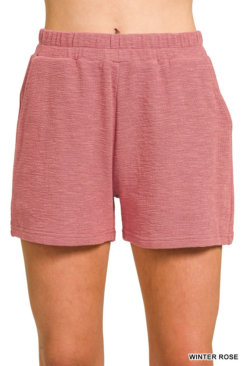 Amie Slub Shorts