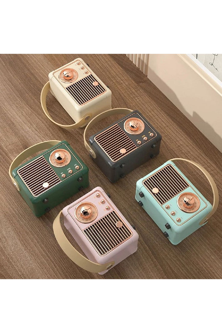 Retro Mini Wireless Bluetooth Speaker