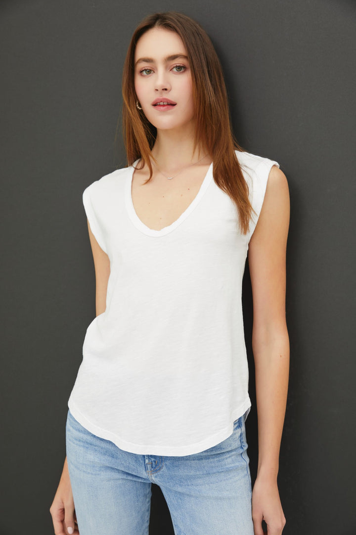 Esme Cap Sleeve Top