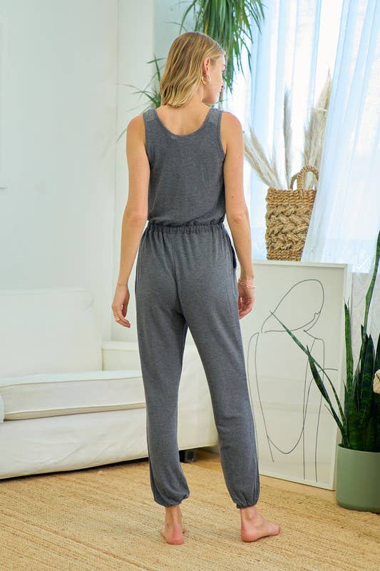 Pocket Tee Jumpsuit