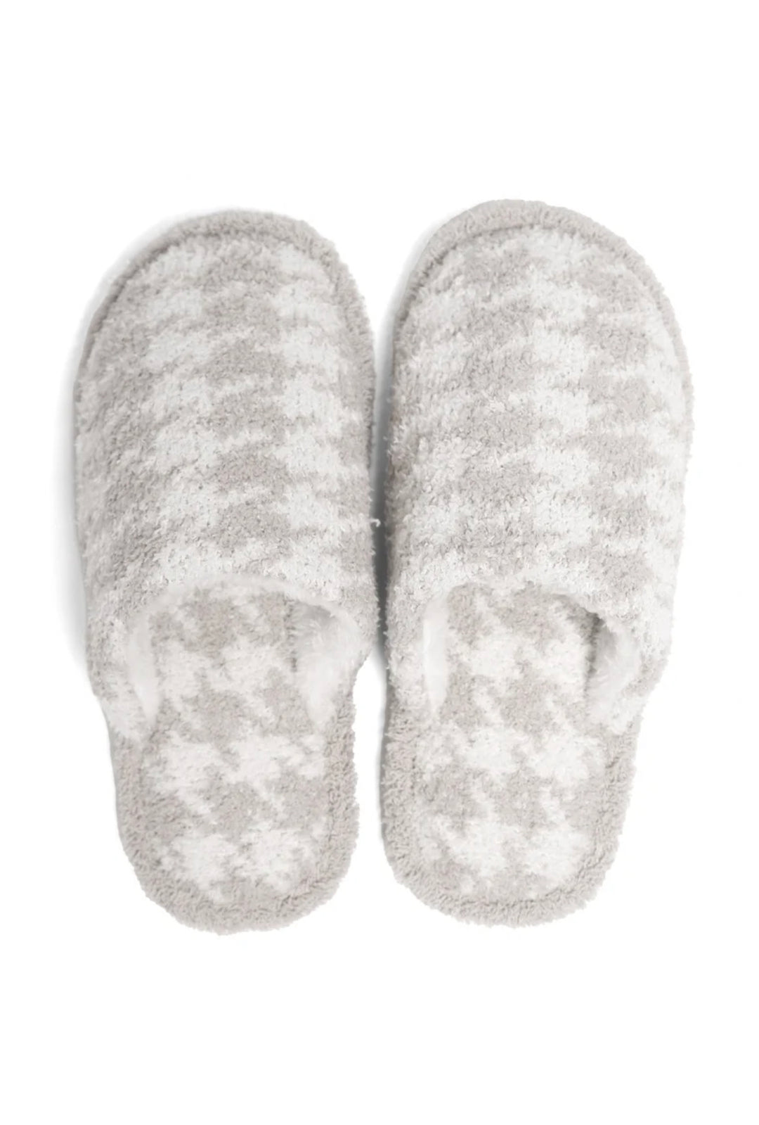 Houndstooth Comfy Luxe Slippers