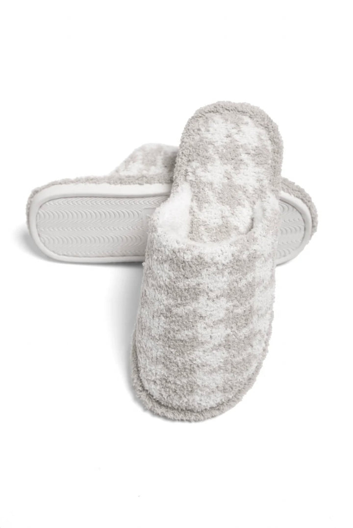 Houndstooth Comfy Luxe Slippers