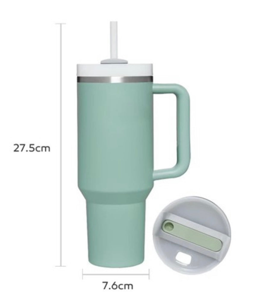 Stanley Style Leopard Tumbler