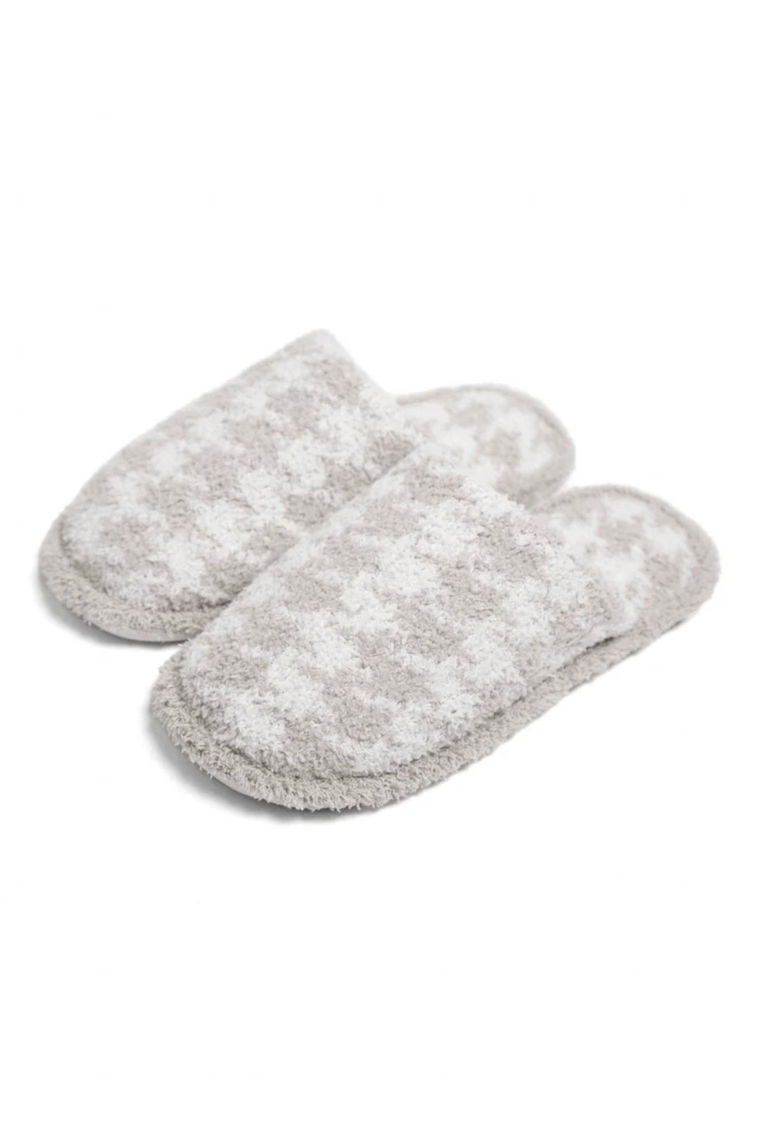 Houndstooth Comfy Luxe Slippers