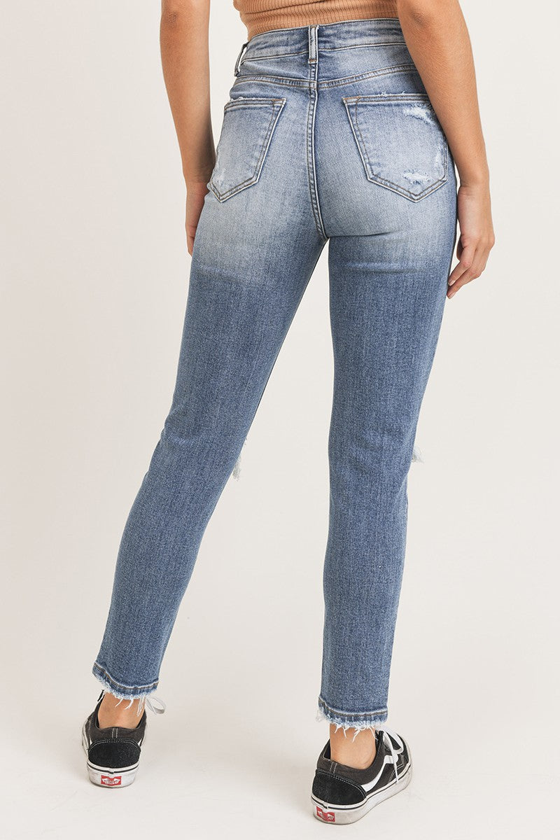 Willa Distressed Skinny Jeans