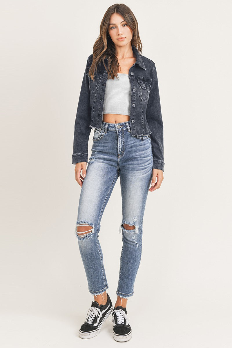 Willa Distressed Skinny Jeans